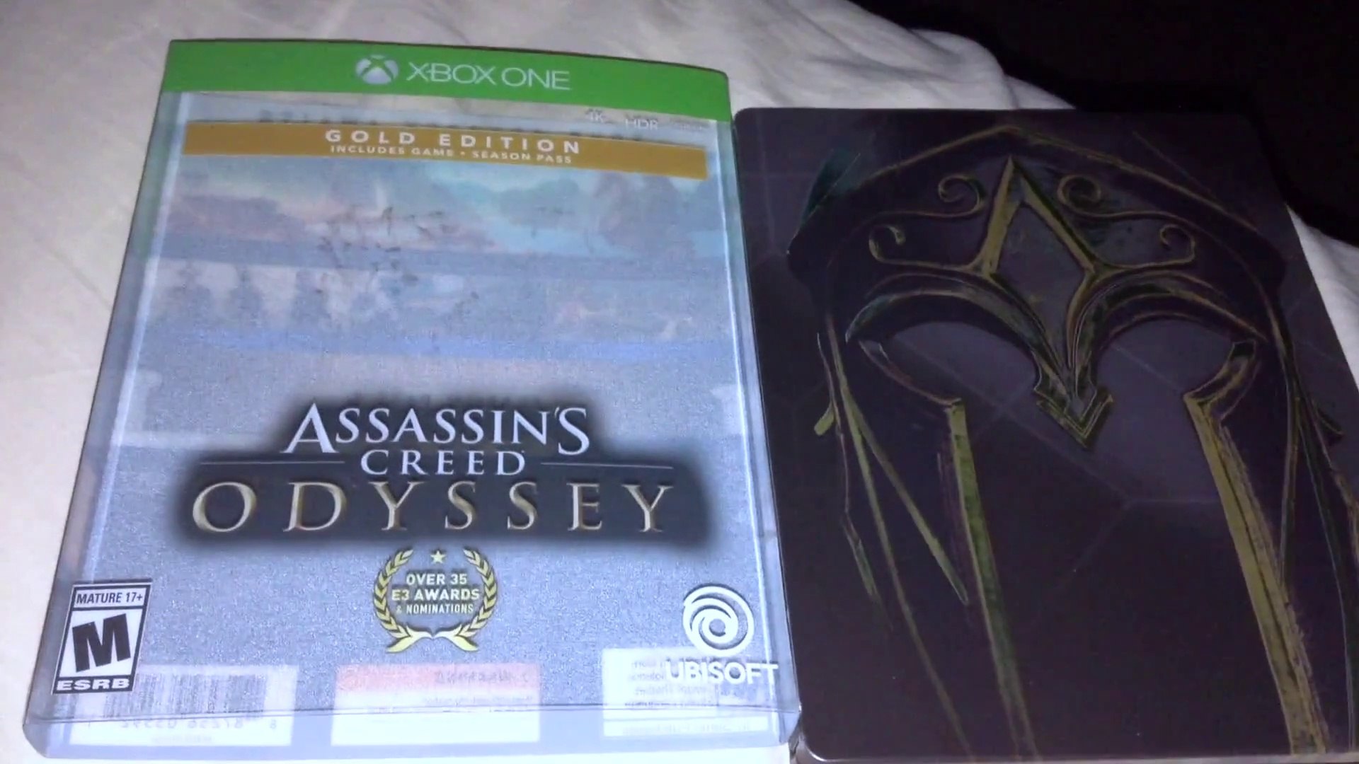 ⁣Assassin's Creed: Odyssey (Xbox One) Gold Edition Unboxing