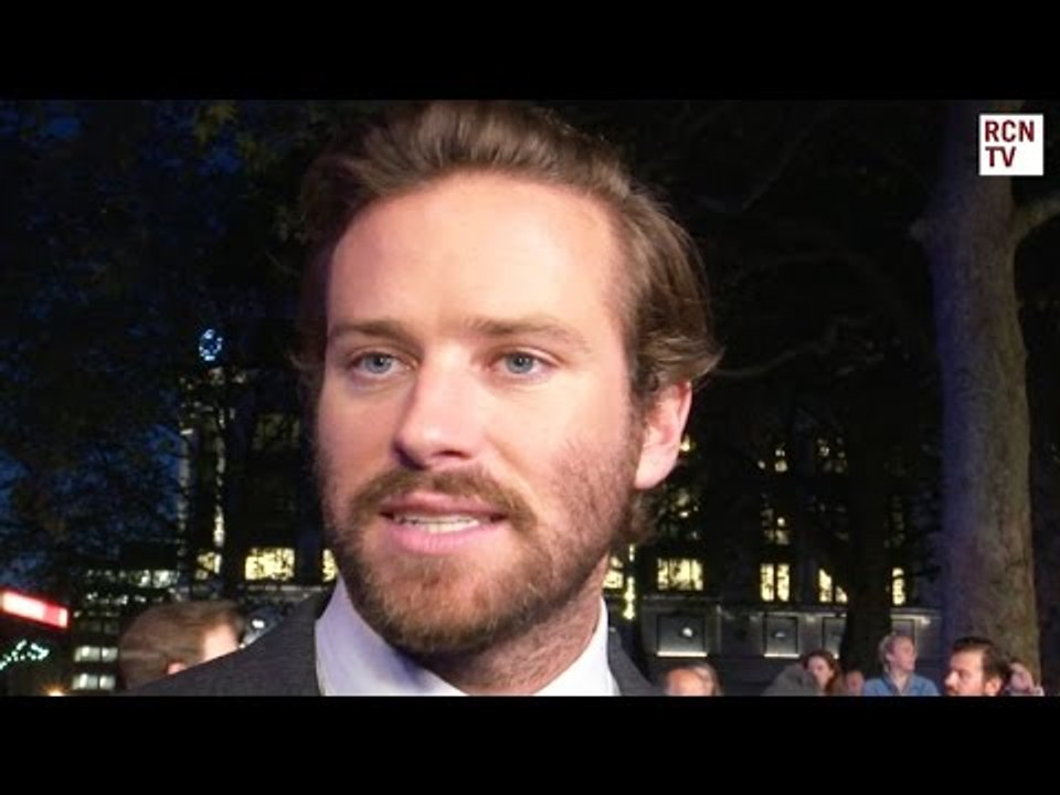 Armie Hammer Interview Free Fire Premiere