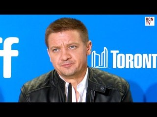 Jeremy Renner Interview Arrival Premiere TIFF