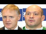 Ireland Rugby Six Nations 2017 Press Conference