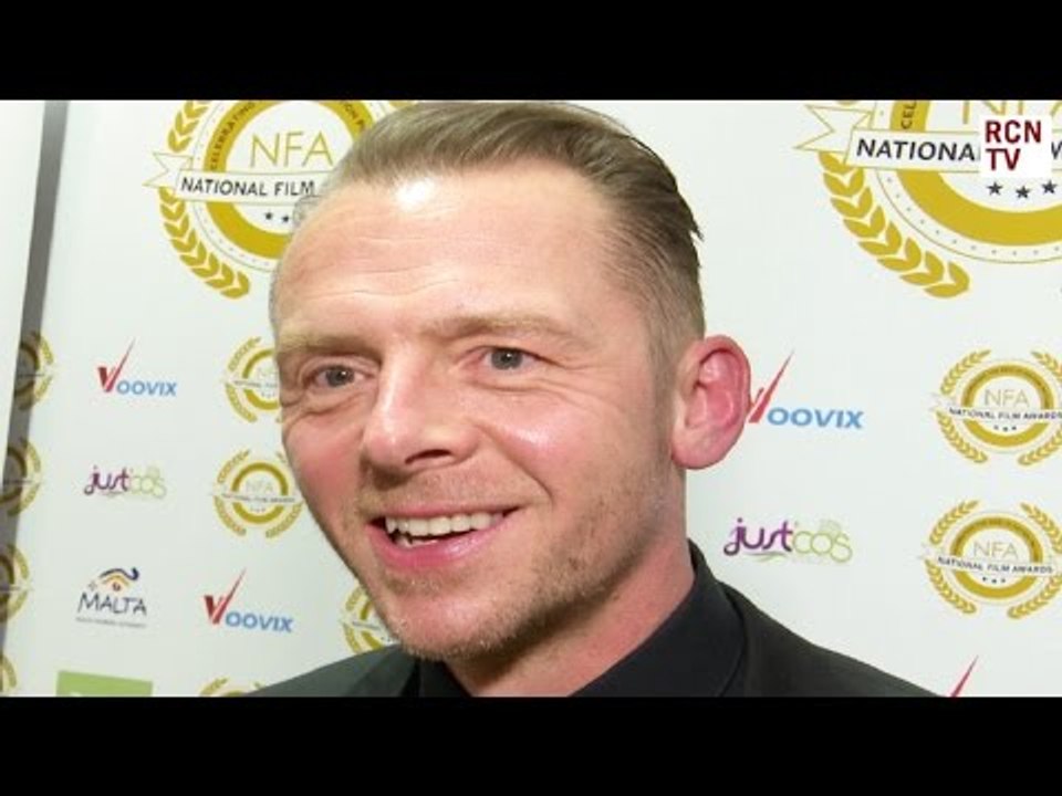Simon Pegg Interview Terminal & Margot Robbie