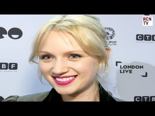 Emily Berrington Interview The Hippopotamus Premiere