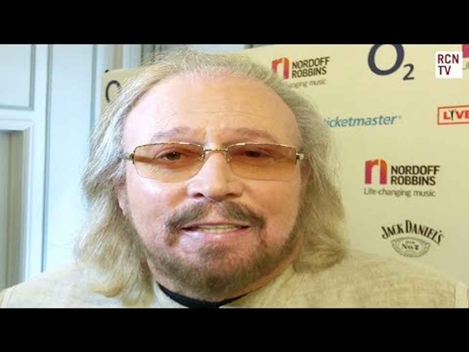 Bee Gees Barry Gibb Interview - Glastonbury, New Music & Silver Clef Awards