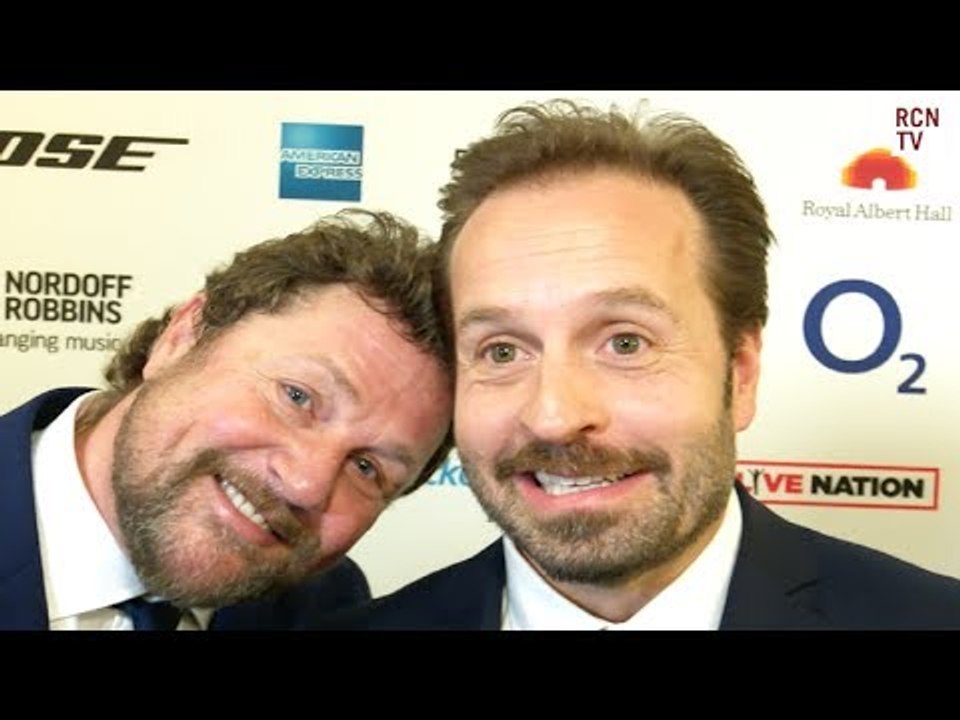 Michael Ball & Alfie Boe Interview Silver Clef Awards 2017