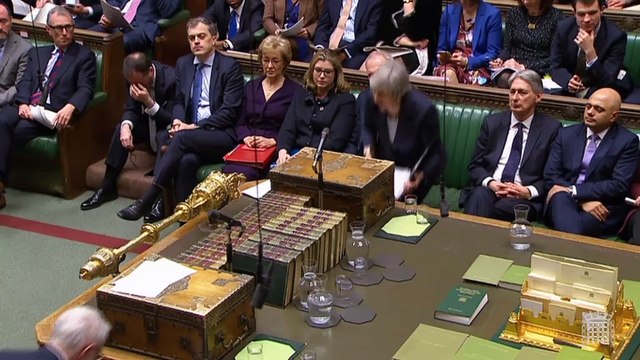 Theresa May defends handling of Seaborne Freight contract during PMQs