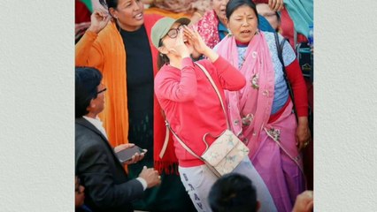 MANIPUR CITIZEN CELEBRATE FOR NOT PASSING CAB ( BILL) LONG LIVE MANIPUR.