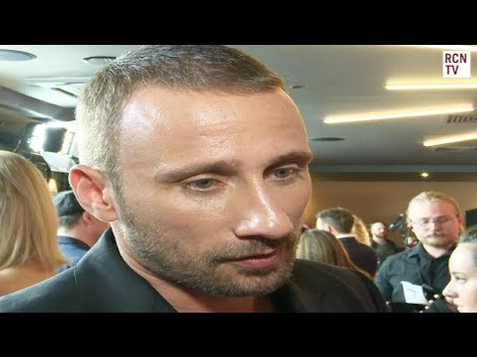Matthias Schoenaerts Interview Red Sparrow Premiere