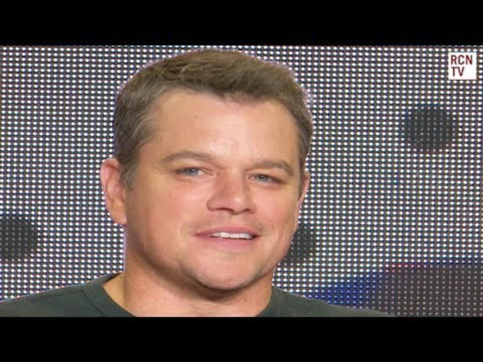 Matt Damon Explains Downsizing Meaning