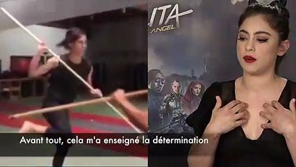 Alita Battle Angel- Rosa Salazar's training +  Robert Rodriguez secrets