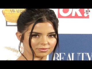 Demi Rose Mawby Poses At Beauty Awards 2017