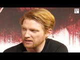 Domhnall Gleeson Interview Star Wars General Hux & Carrie Fisher