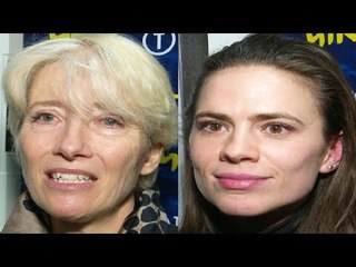Emma Thompson & Hayley Atwell Explain Feminism
