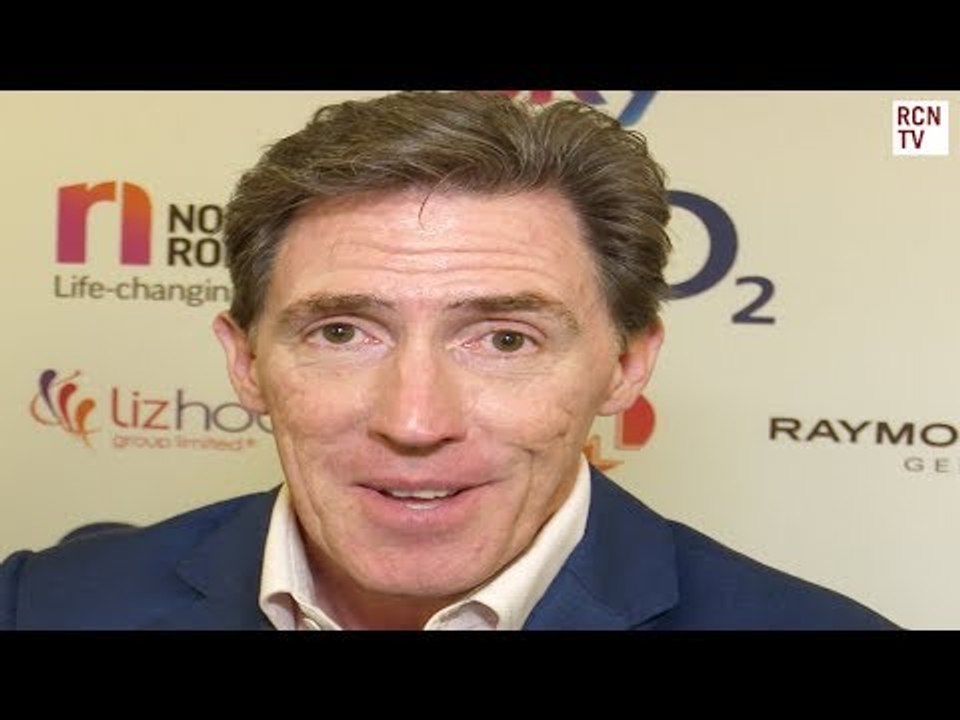 Rob Brydon Interview Nordoff Robbins Silver Clef Awards 2018