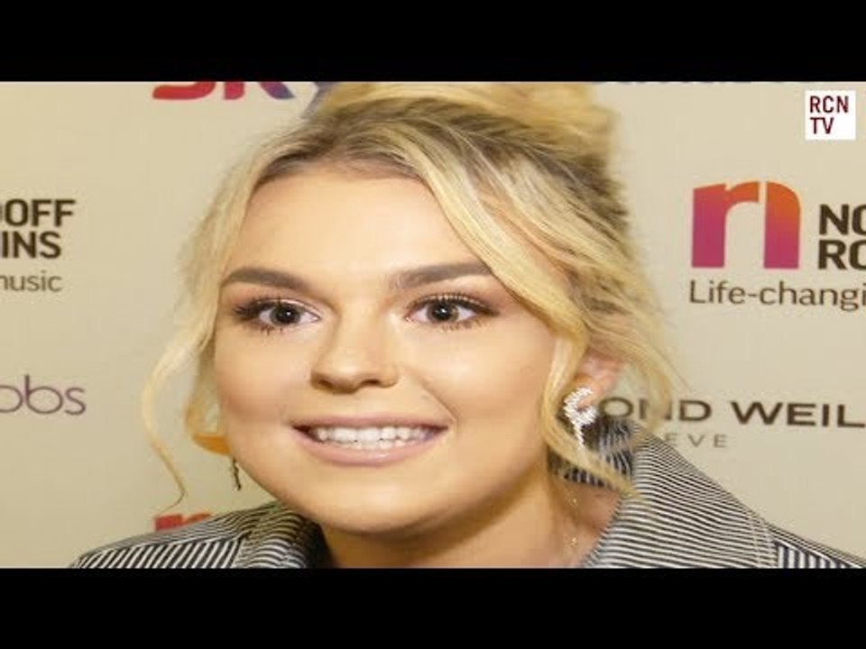 Talia Storm Interview Nordoff Robbins Silver Clef Awards 2018