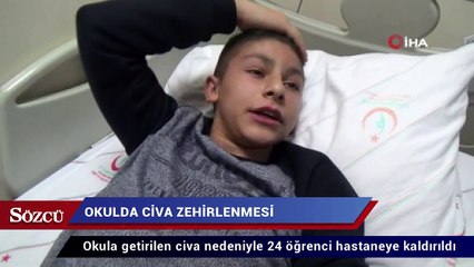 Okulda civa zehirlenmesi şüphesi