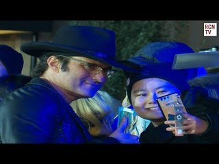 Robert Rodriguez Meeting Fans At Alita Battle Angel Premiere