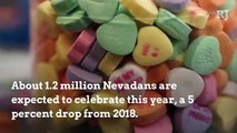 Fewer Nevadans are celebrating Valentine's Day