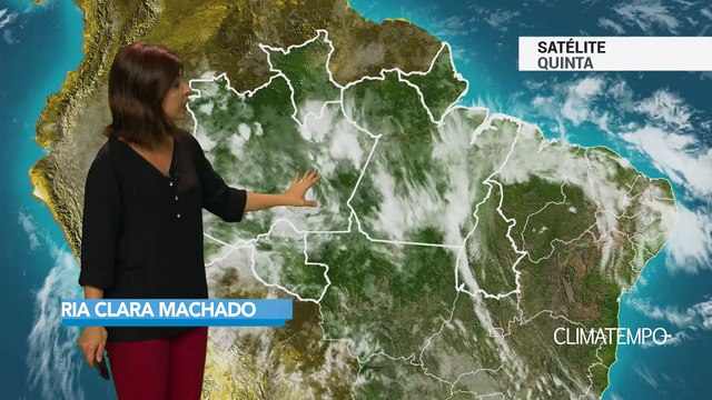 Previsão Norte – Mais chuva entre RO, PA e TO