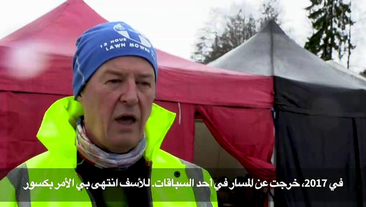 سباق سرعة على آلات جز العشب في فنلندا