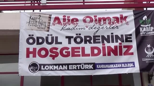 2. Kadim Değerler Kısa Film ve Fotograf Yarışması Ödül Töreni