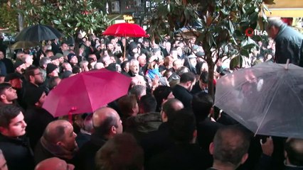 Ekrem İmamoğlu’na meşaleli karşılama