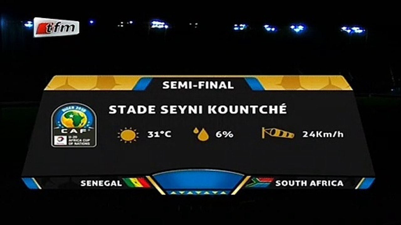 1/2 finale Sénégal vs Af du Sud retardée à cause d'une coupure d’électricité