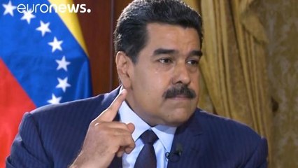 Download Video: US trying to impose 'puppet government' in Venezuela, Maduro tells Euronews