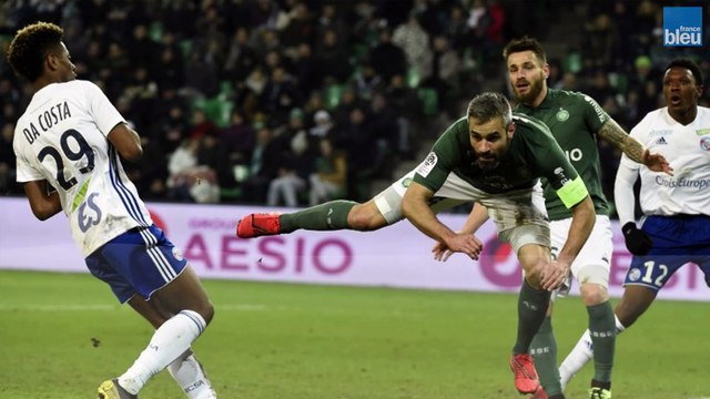 Ligue 1 : Strasbourg s'incline face à Saint-Etienne 2-1