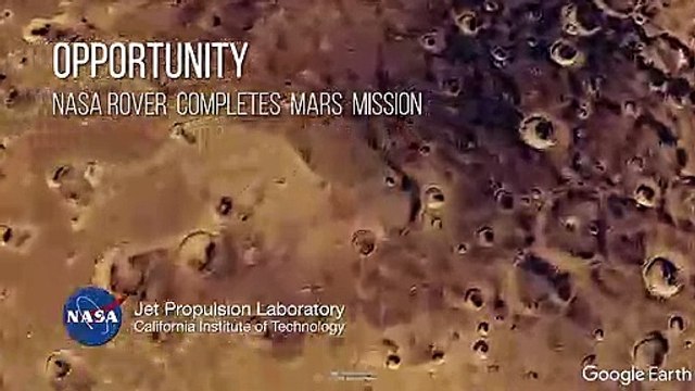 Opportunity - NASA Rover Completes Mars Mission - HD