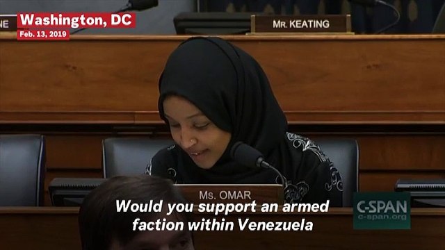Ilhan Omar Grills Trump Official On Supporting Genocide in Venezuela As He 'Did In Guatemala’