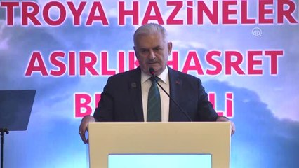 TBMM Başkanı Yıldırım: "Temenni Ederim Ki, Troya Hazineleri Gelecek Yıllarda Ait Olduğu Yere,...