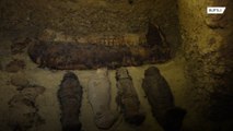 Dezenas de múmias são descobertas em Minya, no Egito