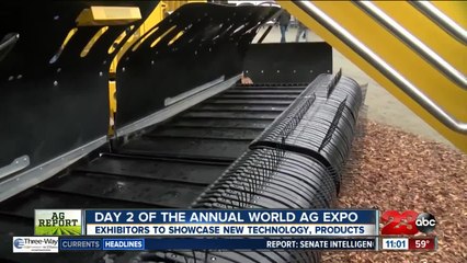 Day two of the Annual World Ag Expo: OXBO Hay Merger