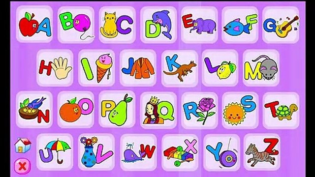 تعليم نطق الحروف الانجليزية للاطفال -Teaching English letters to children