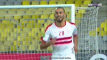 خالد بوطيب يسجل أول أهدافه بقميص نادي الزمالك المصري
