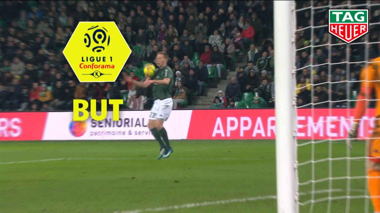 But Loïc PERRIN (27ème) / AS Saint-Etienne - RC Strasbourg Alsace - (2-1) - (ASSE-RCSA) / 2018-19