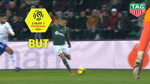 But Robert BERIC (4ème) / AS Saint-Etienne - RC Strasbourg Alsace - (2-1) - (ASSE-RCSA) / 2018-19