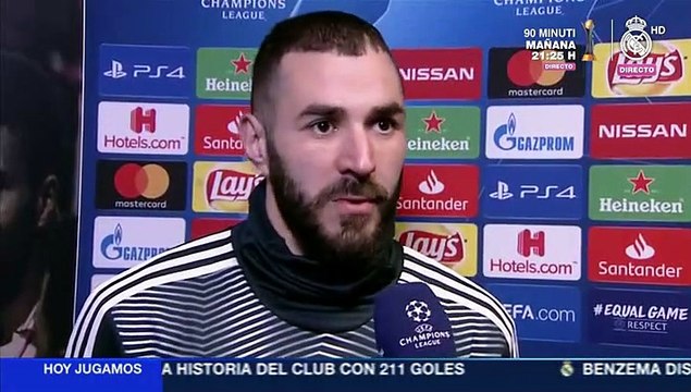 Benzema: Me gusta jugar con Vinicius, me escucha y trabaja mucho