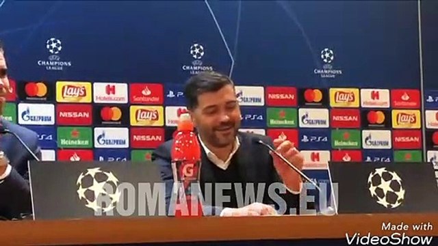 Conceição: Di Francesco? Ho chiesto scusa. Zaniolo può diventare un grande calciatore