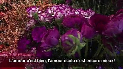 Saint-Valentin: et si vous offriez un bouquet "écolo" ?