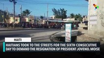 Haiti's Protesters Demand Presidents Resignation