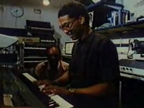 Herbie Hancock jams with his Fairlight CMI