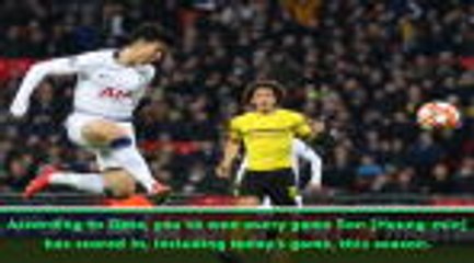 I'll go to the dressing room next time Son scores! - Pochettino