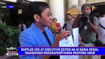 Rappler CEO at executive director na si Maria Ressa, inaasahang makakapagpiyansa ngayong araw