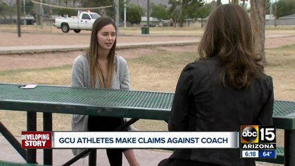 Grand Canyon senior claims soccer coach has crossed the line