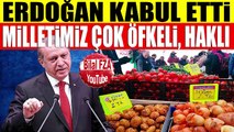 Erdoğan Milletimiz Sebze Meyve Fiyatlarına Çok Öfkeli Haklı Bizde Öfkeliyiz ve Tanzim Satış Yaptık