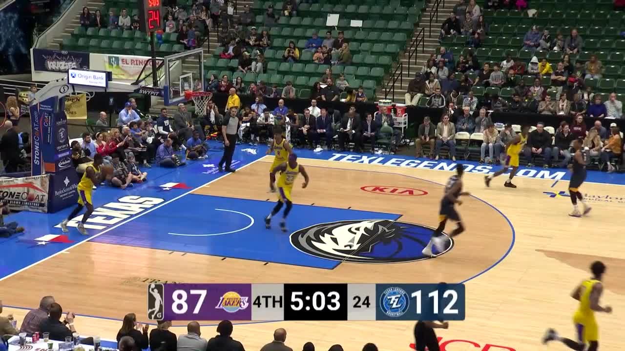 Kostas Antetokounmpo (18 points) Highlights vs. South Bay Lakers