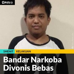 Bandar Narkoba Divonis Bebas