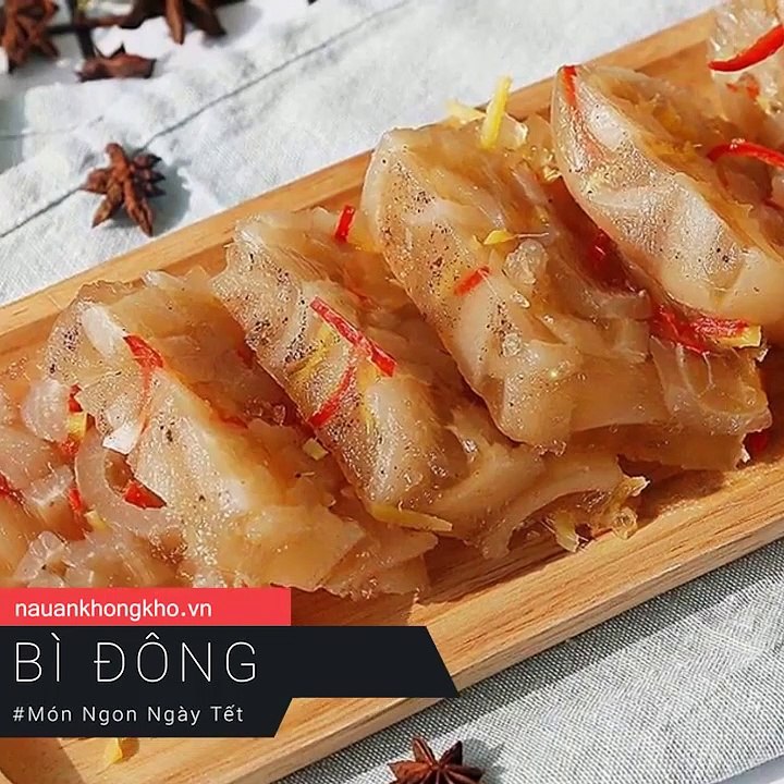Cách làm BÌ ĐÔNG ngon lạ miệng - Món Ngon Ngày Tết