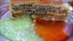 Anda Shami Burger Recipe - Shami Burger Food Street Recipe - Simple and Easy Burger Recipe